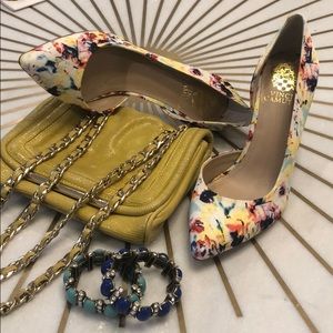 🌈Vince Camuto Multi-Colored Heels